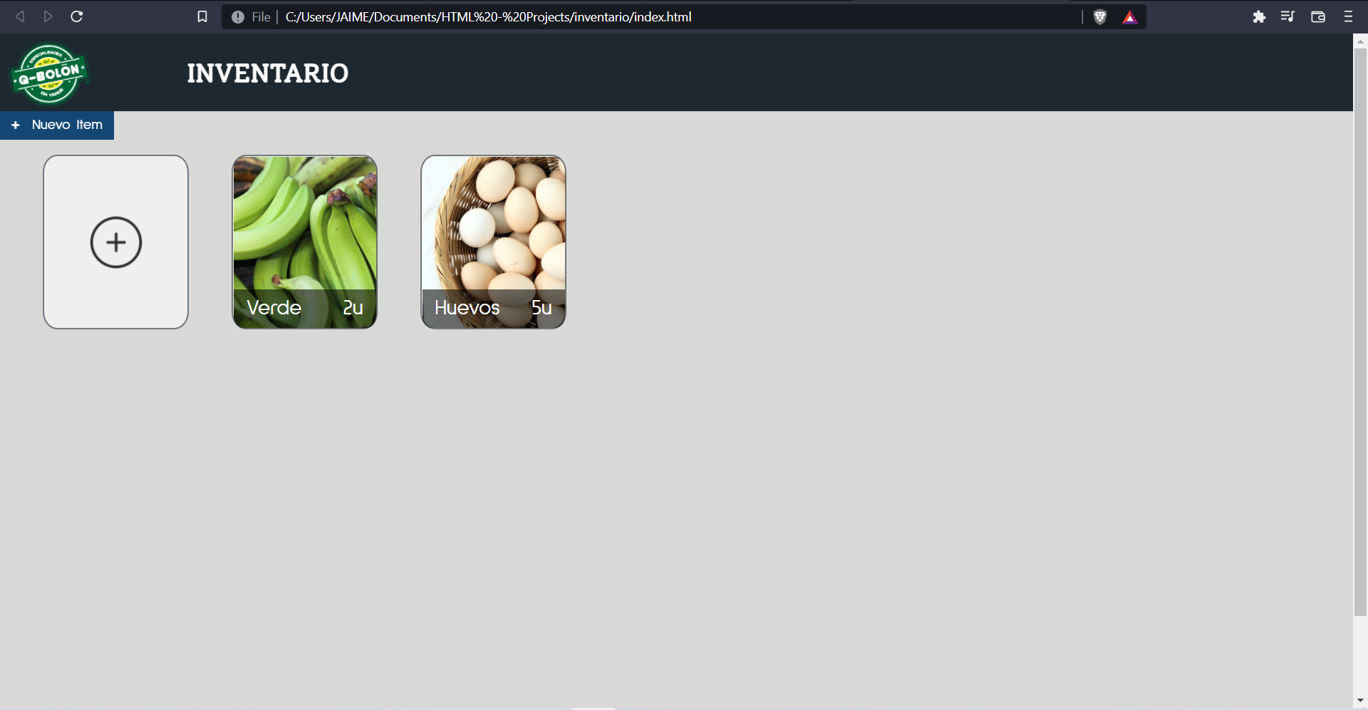 Inventario